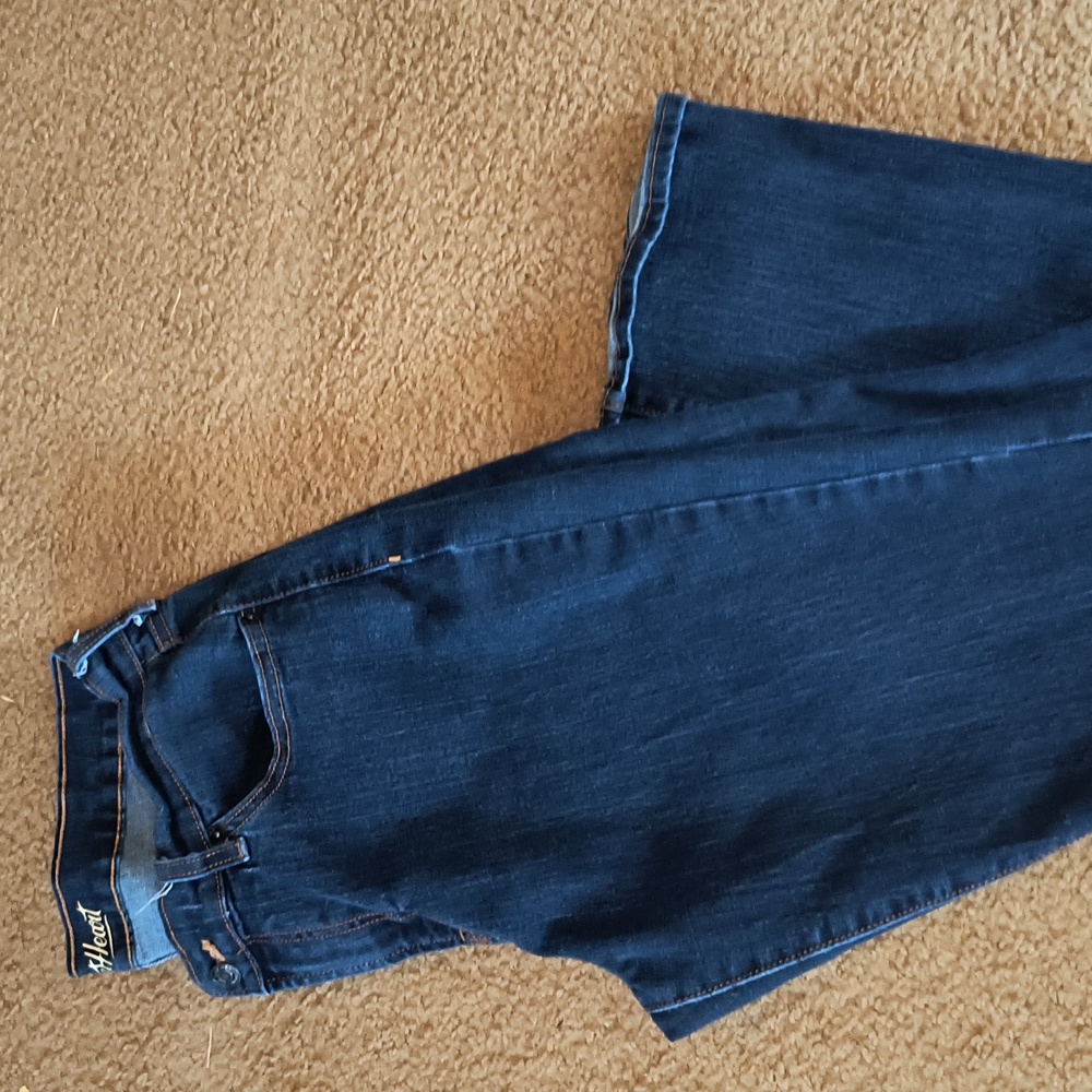 Old Navy the Sweetheart Women's Juniors 12 Tall dark blue jeans good condition